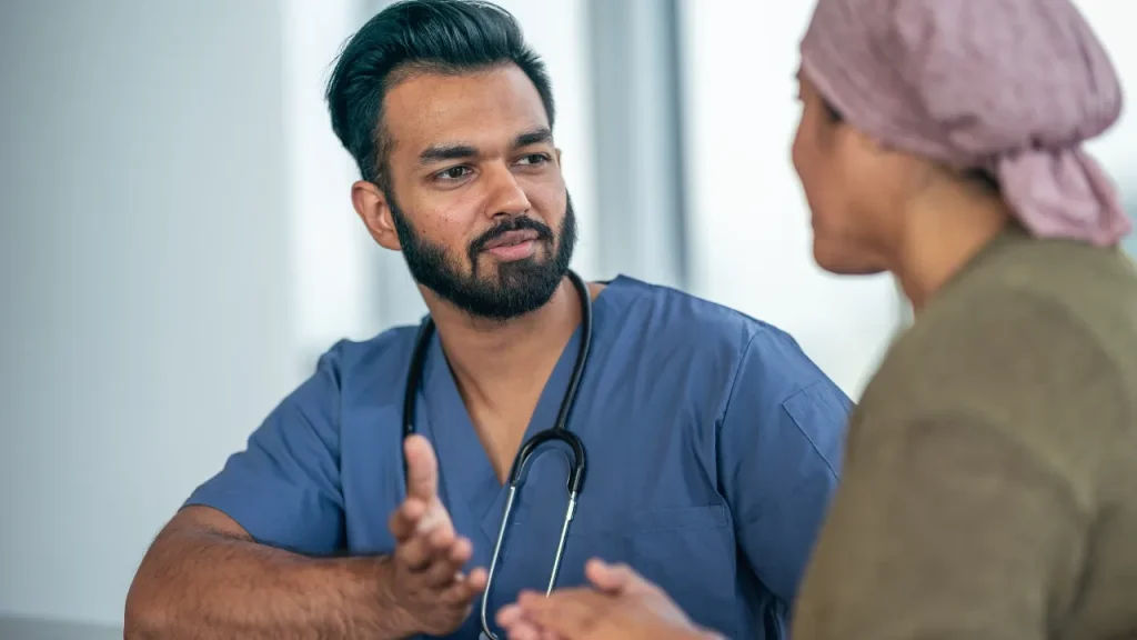 doctor consultation of laproscopi
